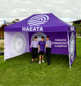 Printed marquees for events